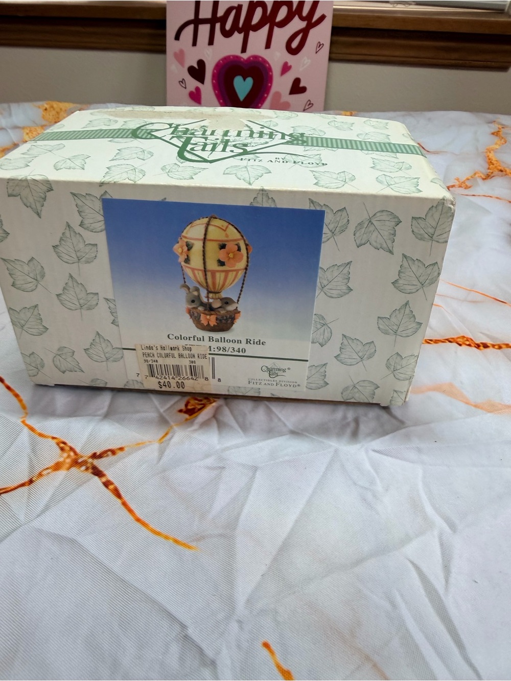 Charming Tails balloon figurine NIB